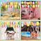 15Pcs Pool Party Decorations Beach Ball Paper Lanterns - Summer Luau Themed Hanging Decor for Home Birthday Outdoor Indoor